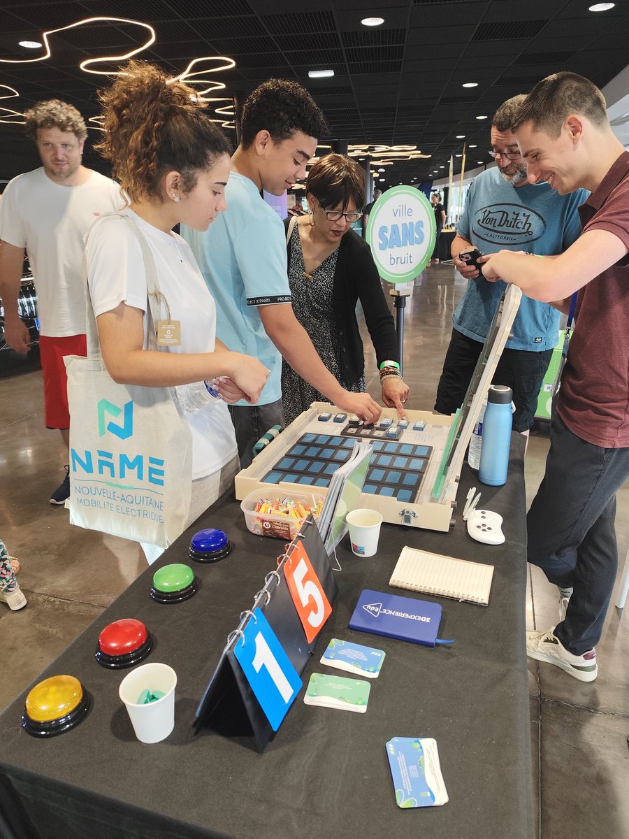 Salon mobilité électrique à #bordeaux
QCM sur la #mobilite #electrique avec <a href="/AdvenirVE/">Advenir</a>