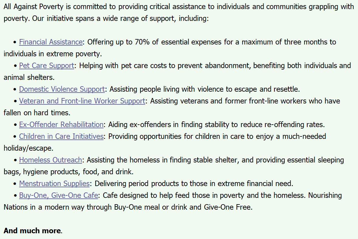 As part of our All Against Poverty Initiative, we are raising funds for a Buy-One-Give-One-Free Cafe to support the #homeless and those in extreme #poverty.
PromoCode: GIVEME30 = 30%off suggested contribution. hubsbyg.com/hubs/aap #hungry #change #firsttmaster #Share #repost