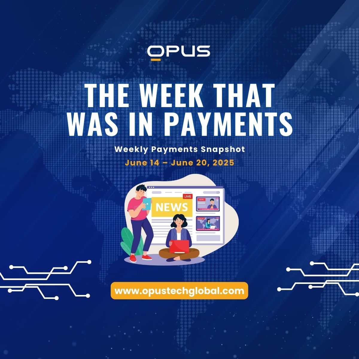 The week in #payments 📅

💼 Fiserv &amp; Early Warning expand Paze wallet 
🤝 LemFi acquires Pillar for migrant credit scoring 
🌐 OpenPayd &amp; Circle unite stablecoin + fiat infra 
💳 dtcpay &amp; Mastercard partner on crypto utility 
🚀 Payabli raises $28M
#FintechNews #GlobalFinance