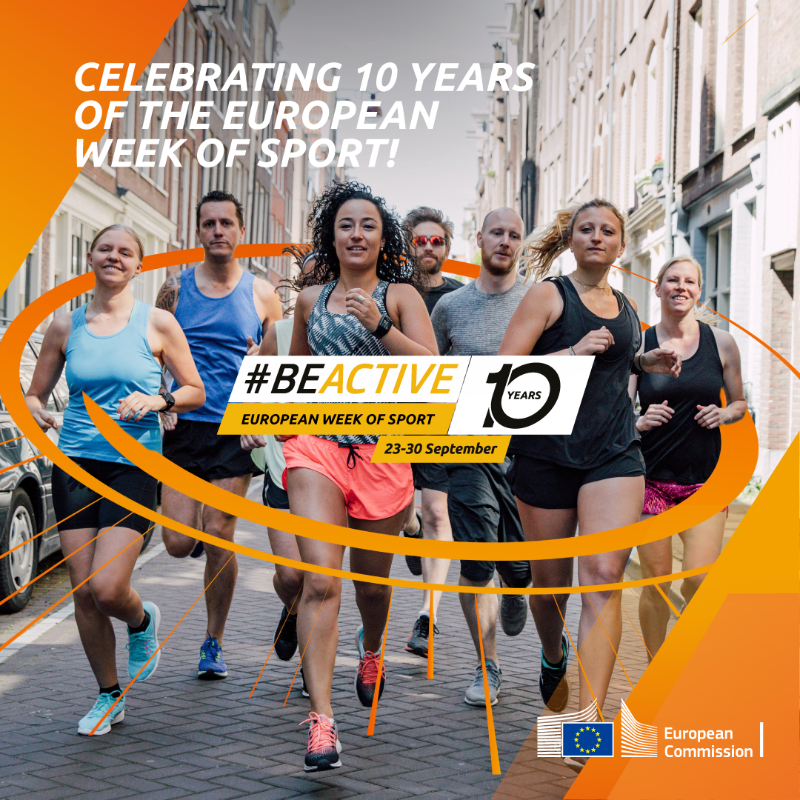The journey begins! 🚀

This year we celebrate 10 years of the European Week of Sport.
39 countries. One movement: #BeActive 🌍💪

It all leads to a big moment this September. And yes, we want you to be part of it.

Let’s get moving, together! 👉europa.eu/!ynhR7r