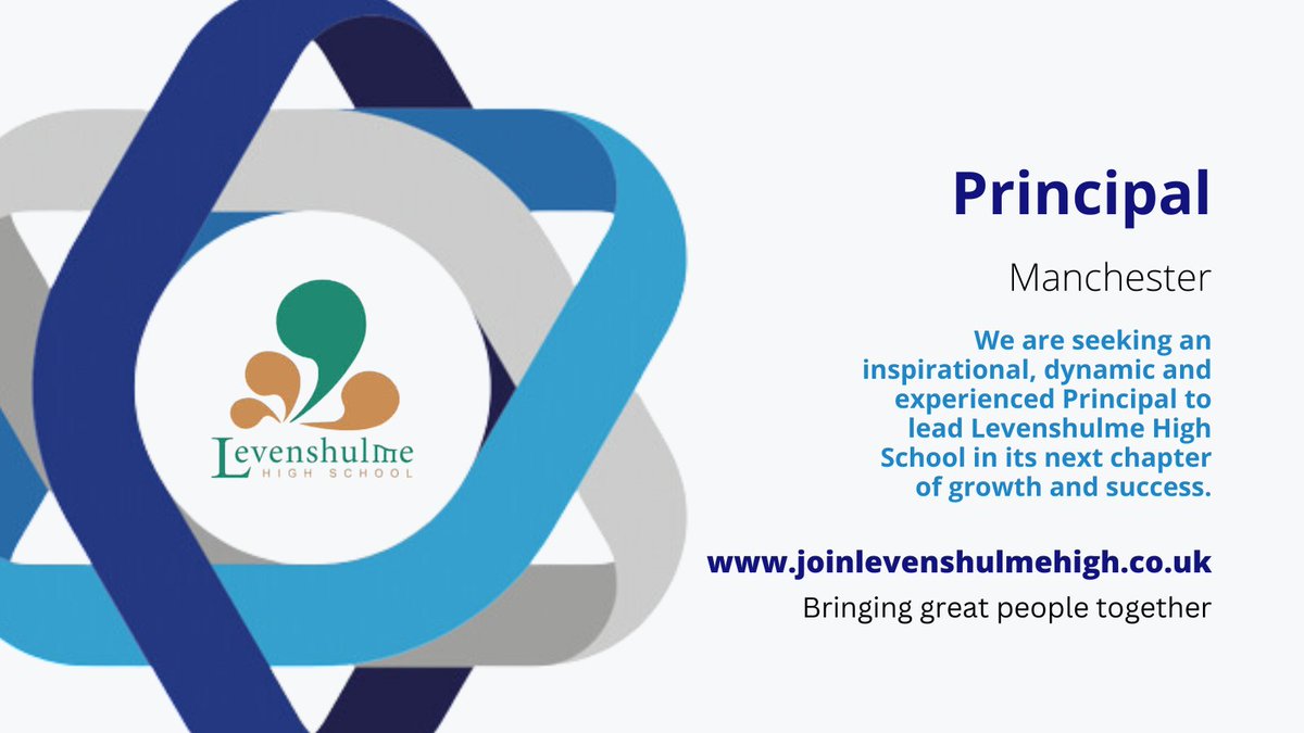 Liz Hayden (@lizhaydhr) on Twitter photo <a href="/SatisEducation/">Satis Education</a> are delighted to bring news of an exiting Principal role with <a href="/Levenshulmehigh/">Levenshulme High School</a>. Contact <a href="/LauraMcgunigle/">LAURA MCGUNIGLE</a> for further details. <a href="/HelenStevenson4/">Helen Stevenson</a> <a href="/Jenna_Satis/">Jenna Everett- Satis Education</a>
#Principal #Leadership #BringingGreatPeopleTogether <a href="/SatisEducation/">Satis Education</a> are delighted to bring news of an exiting Principal role with <a href="/Levenshulmehigh/">Levenshulme High School</a>. Contact <a href="/LauraMcgunigle/">LAURA MCGUNIGLE</a> for further details. <a href="/HelenStevenson4/">Helen Stevenson</a> <a href="/Jenna_Satis/">Jenna Everett- Satis Education</a>
#Principal #Leadership #BringingGreatPeopleTogether