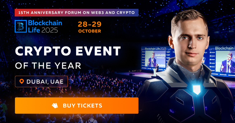 BlLife_Forum's tweet photo. Crypto Event of the Year – the 15th Anniversary Edition will exceed all expectations.

Right before the peak of Bull Run, on October 28-29, the premium segment of the crypto sphere will meet in Dubai to get their portfolios filled with the proper assets.