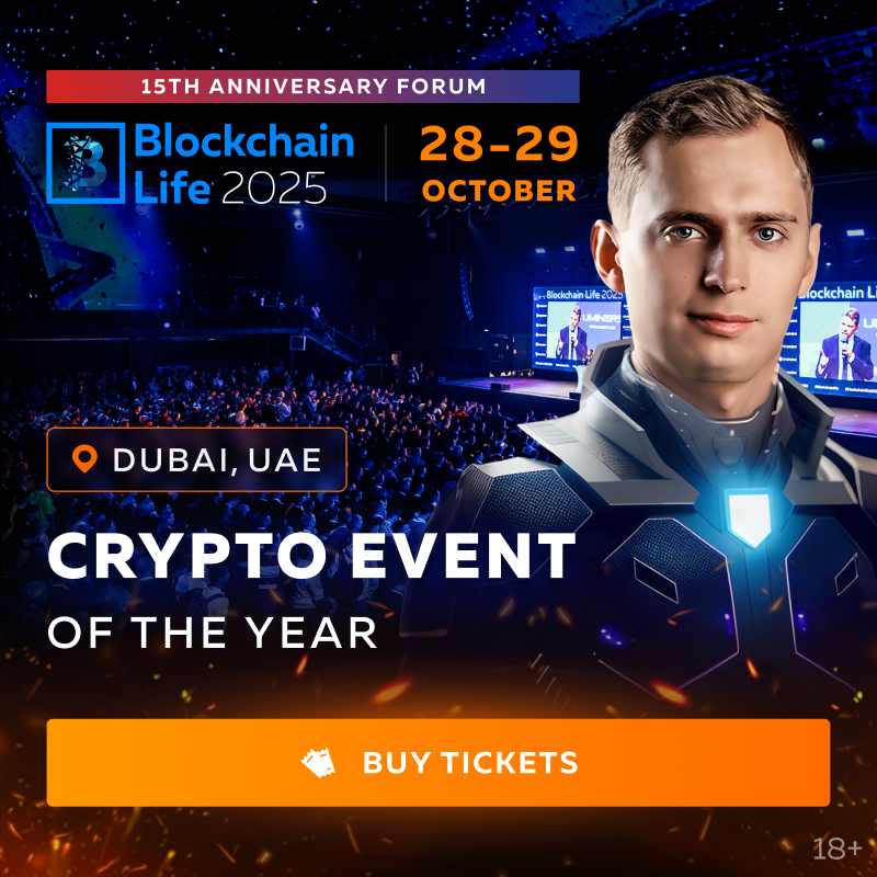 BlLife_Forum's tweet photo. ⚡ Global crypto leaders will meet at the 15th Blockchain Life Forum.

Unparalleled experience with a record number of speakers, two stages, activity zones, and premium networking for 15,000 attendees. All timed perfectly ahead of the expected peak of the Bull Run.