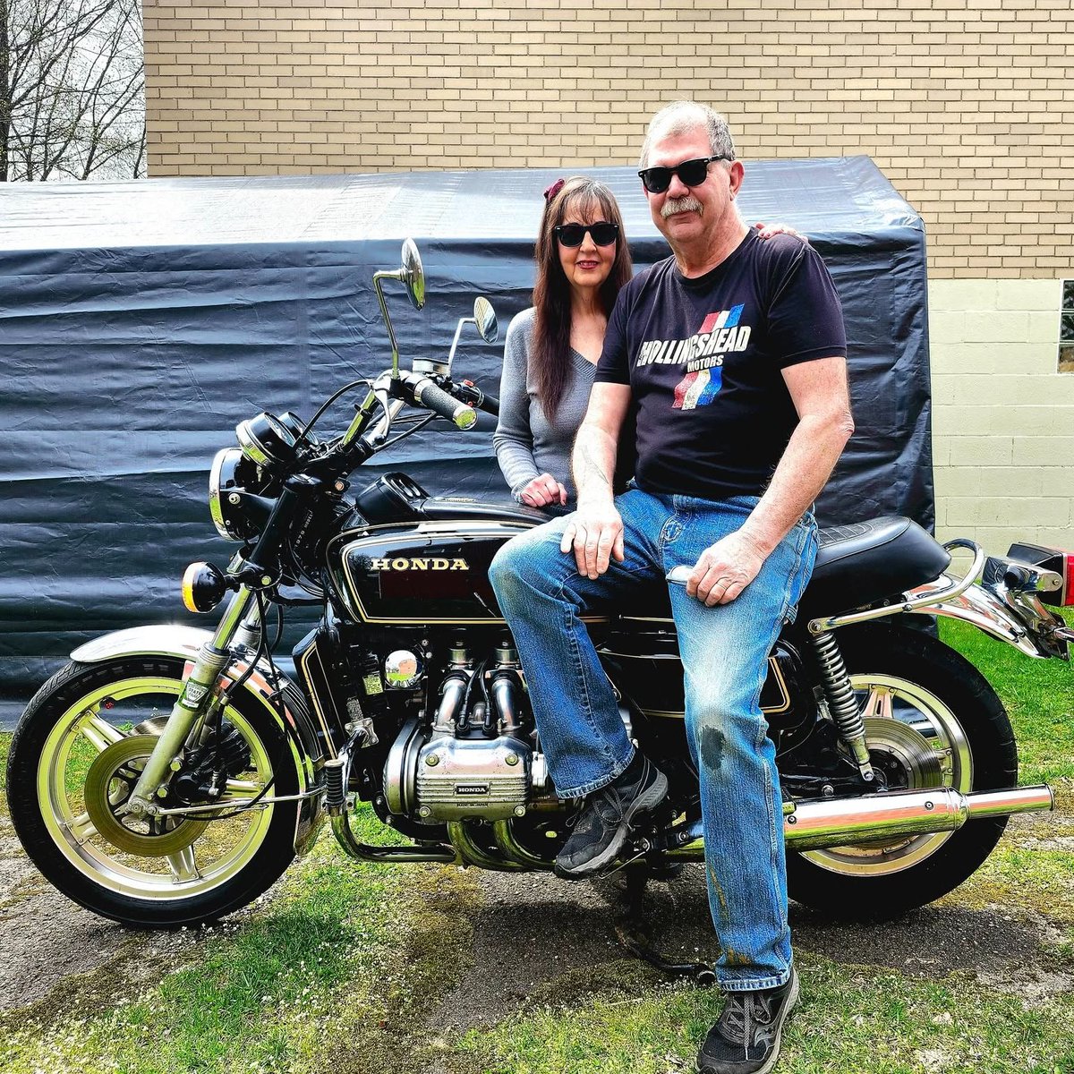 John Brenchak with his Goldwing GL1000 from 1979, his 15th motorcycle. 'I love this bike' he said. What is your favourite bike you've ever owned?
#classicbikeshows #classicmotorcycle #classicbike #motorcycleclub #classicmotorcycles #motorbikelife #classicbikes #motorcycleevents