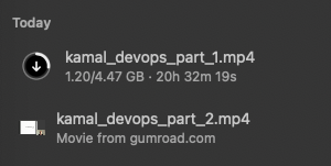 sulmanweb's tweet photo. Hey @strzibnyj need another way for Part 1 video. Gumroad is going crazy ☹️ #kamaldevops https://t.co/kT5Zy80zwa