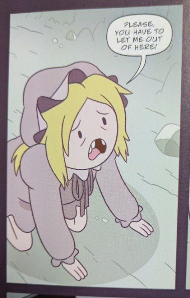 Rorschach25's tweet image. フィンの女装姿（かわいい）

（コミック『Princess and Princess』より）
