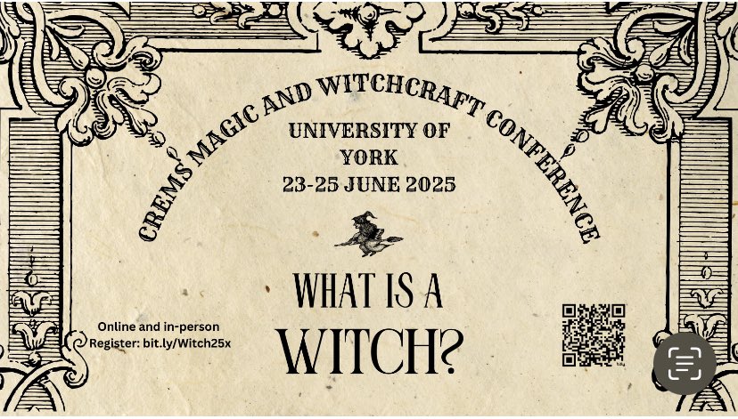 MagicWitchCon's tweet image. We started the 1st day of the Conference with Professor Julian Goodare 🙌