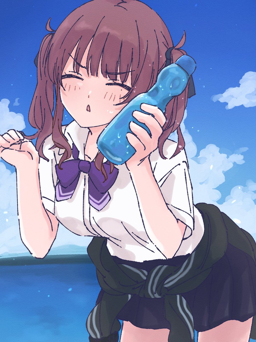 hakamada_1210's tweet photo. #夏色花梨
あっついわね！
冷たいわね！！！ https://t.co/BYngBVgL68