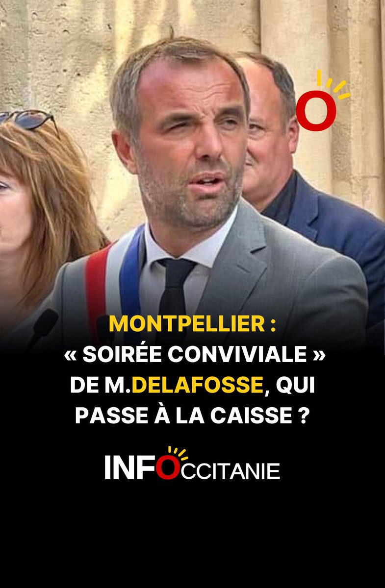 infoccitanie's tweet image. #Montpellier : « soirée conviviale » de M.Delafosse, qui passe à la caisse ? ▶️ infoccitanie.fr/montpellier-so… @yesweclown @Phil_Saurel #ps #partisocialiste