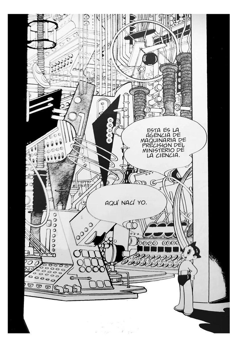 Voy publicando en mi blog collages de cómics que hago a ratos. Hoy 5 páginas de Astroboy. 

Experimentos con la página, yuxtaposiciones, cutandpaste, lectura entre lineas del original, lo que viene siendo un collage... 

En fin, qué chungo es Tezuka.

narracionesgraficas.substack.com/p/astroboy-ii