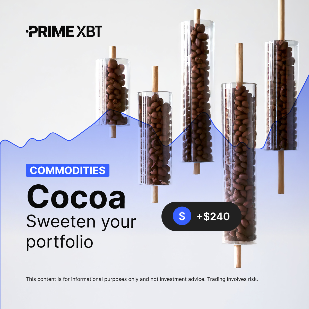 🌍 The cocoa market is experiencing significant price movements amid global supply challenges, particularly in West Africa.

Trade Cocoa CFDs in one of the world’s most active agricultural commodity markets.

🍫 Start trading: eng.primexbt.com/42b0dWh

#PrimeXBT #Cocoa