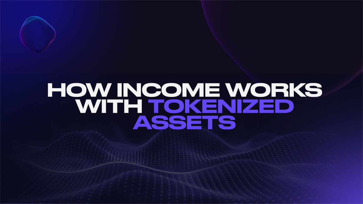 Amano_Invest's tweet image. How income works with tokenized assets
🛡When a real asset earns — so do you.
If a property generates rental income, or a project yields returns, that cash flow can be distributed to token holders based on their share💵
💱No middlemen. No long delays.
Your income is tied…