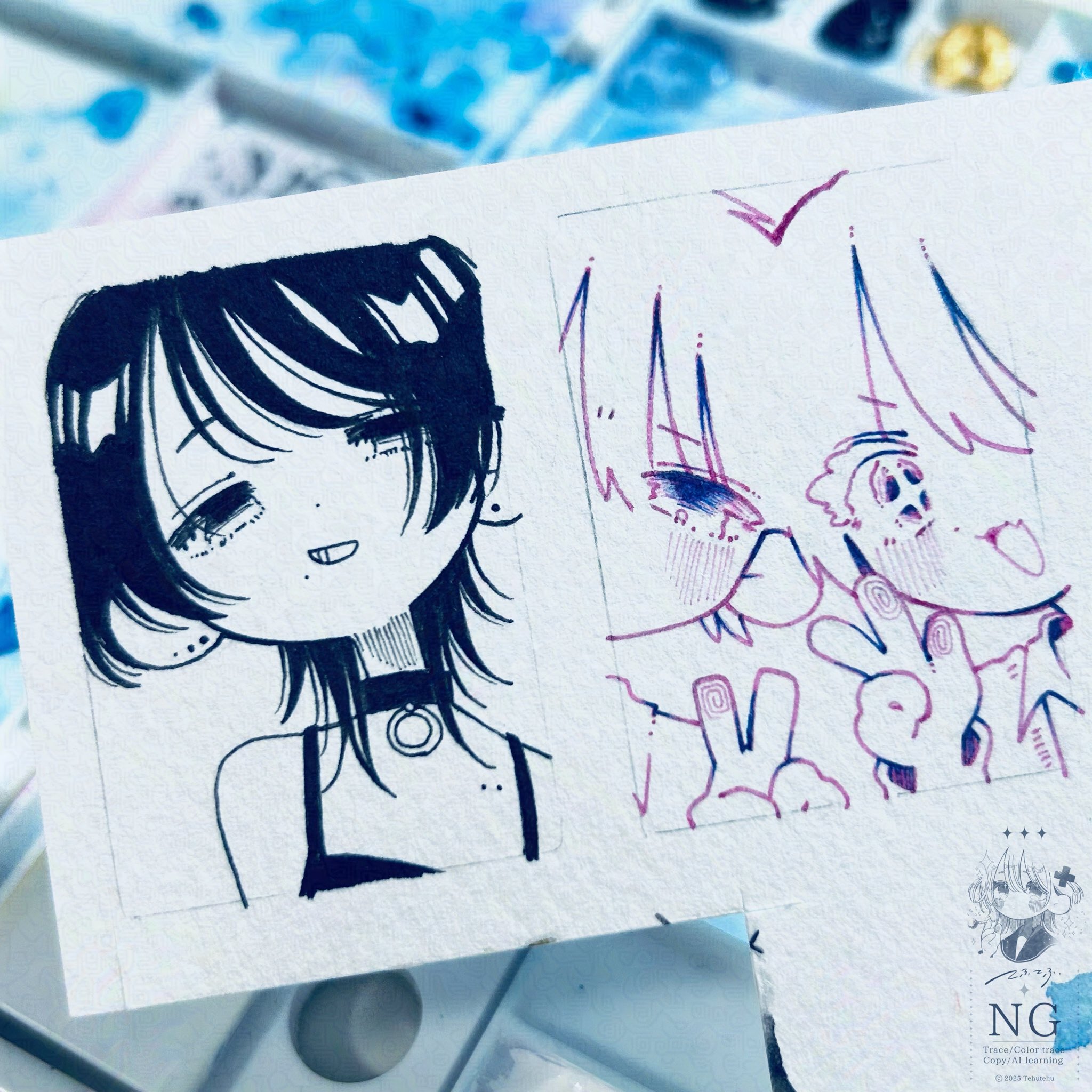 版画　てふてふ てふてふ on X: 
