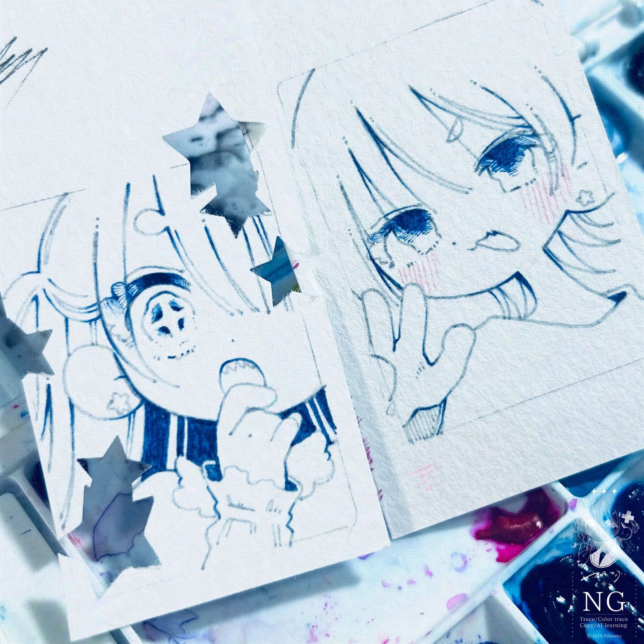 てふてふ🧊大阪個展6/20-28 on X: 