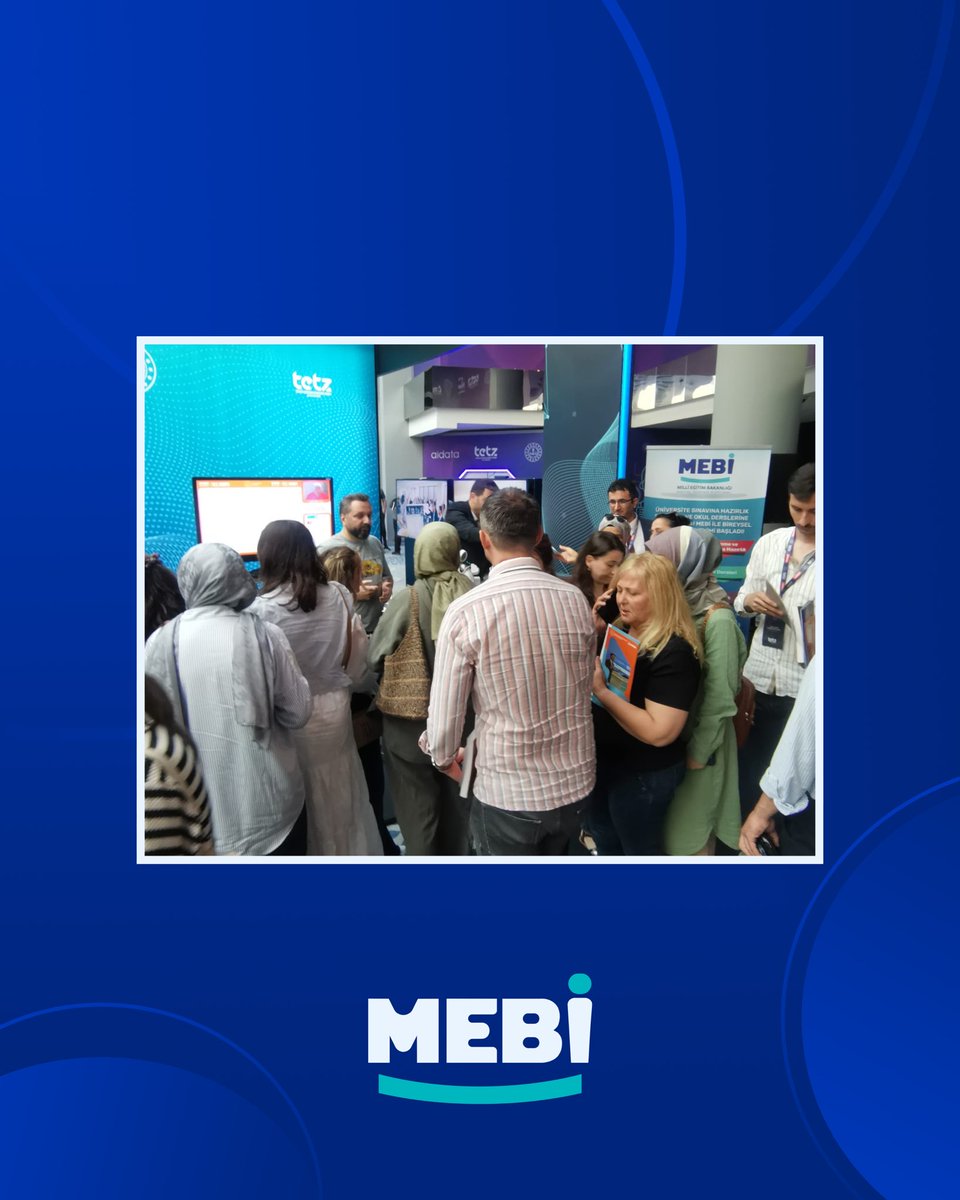 MEBİ (@meb_mebi) on Twitter photo 🚀 TETZ 2025: MEBİ GELECEĞİN EĞİTİMİNDE YERİNİ ALDI
🌍 Yapay zekâ temalı uluslararası eğitim zirvesi TETZ 2025’te, Millî Eğitim Bakanlığı’nın bireysel öğrenme platformu MEBİ, katılımcılardan yoğun ilgi gördü.
🔗 mebi.eba.gov.tr
#TETZ2025 #MEBİ <a href="/tcmeb/">Millî Eğitim Bakanlığı</a> <a href="/meb_ogm/">Ortaöğretim Genel Müdürlüğü</a> 🚀 TETZ 2025: MEBİ GELECEĞİN EĞİTİMİNDE YERİNİ ALDI
🌍 Yapay zekâ temalı uluslararası eğitim zirvesi TETZ 2025’te, Millî Eğitim Bakanlığı’nın bireysel öğrenme platformu MEBİ, katılımcılardan yoğun ilgi gördü.
🔗 mebi.eba.gov.tr
#TETZ2025 #MEBİ <a href="/tcmeb/">Millî Eğitim Bakanlığı</a> <a href="/meb_ogm/">Ortaöğretim Genel Müdürlüğü</a>