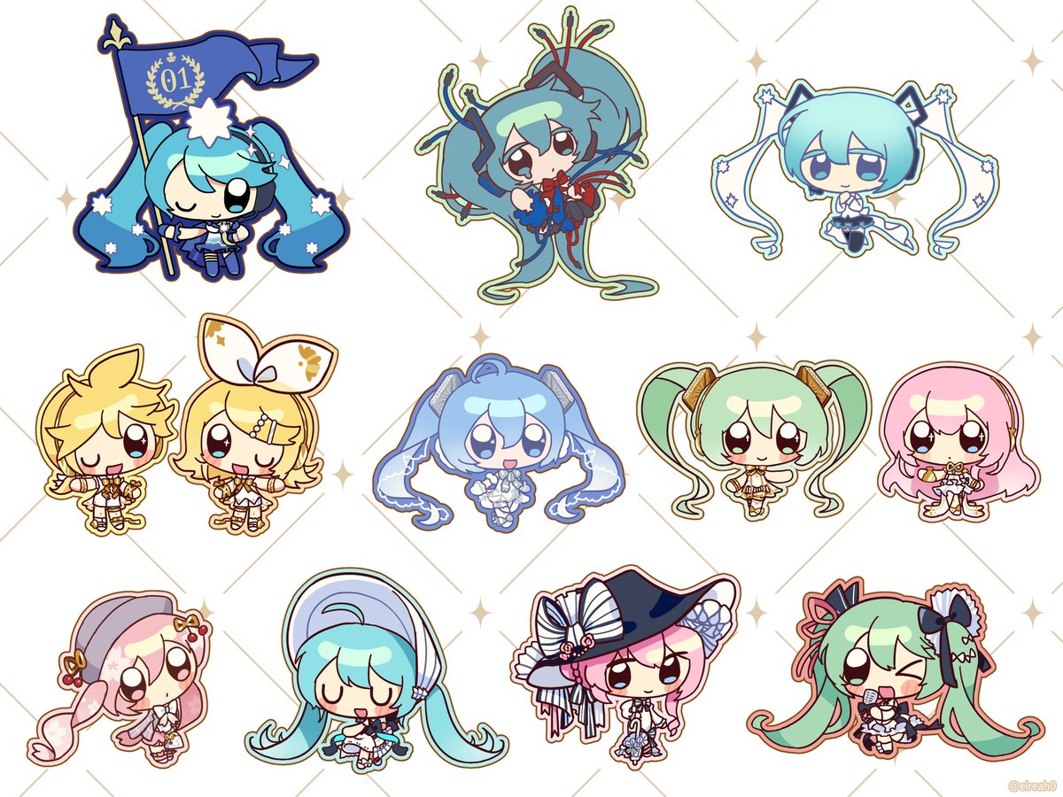 #VOCALOID #初音ミク #鏡音リン #鏡音レン #巡音ルカ