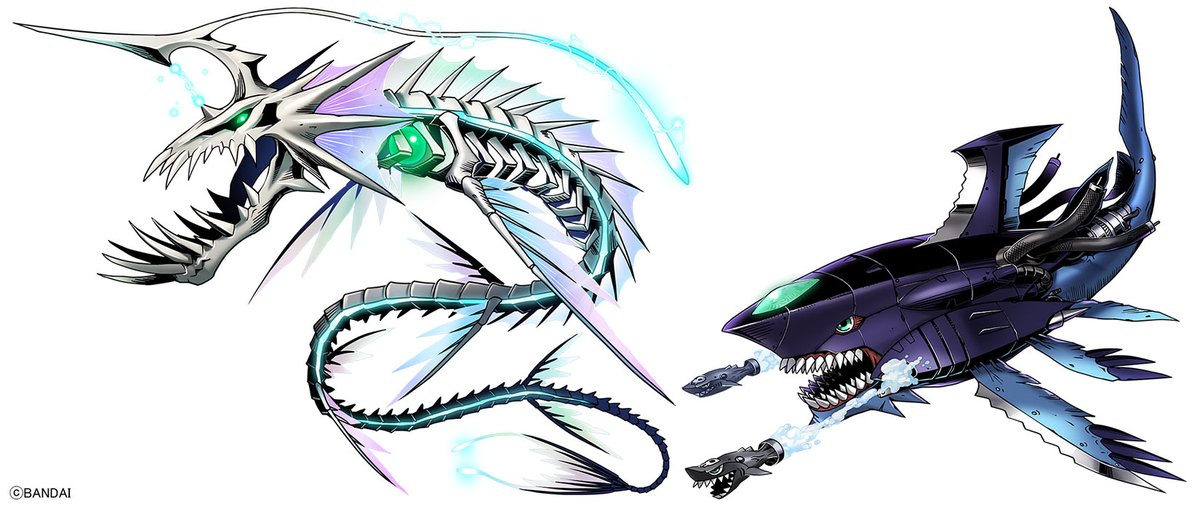 デジモン図鑑に、2025年10月2日発売の家庭用ゲーム「デジモンストーリー タイムストレンジャー」に登場する、スカルシードラモンとシャークモンを追加❗️

digimon.net/topic/detail.p…

#デジモン #digimon #タイムストレンジャー