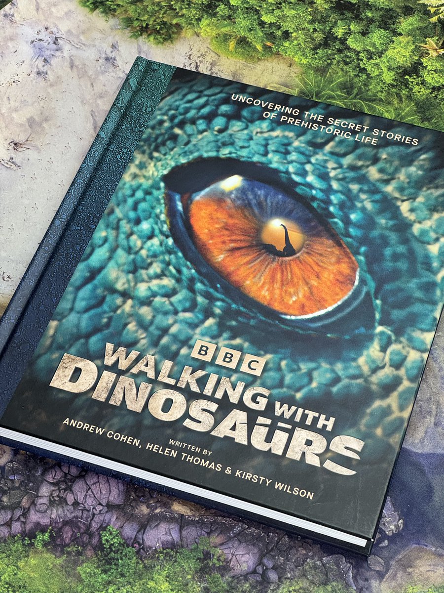Seeing eye to eye... this book is a great addition to the new BBC show #walkingwithdinosaurs #dinosaurs