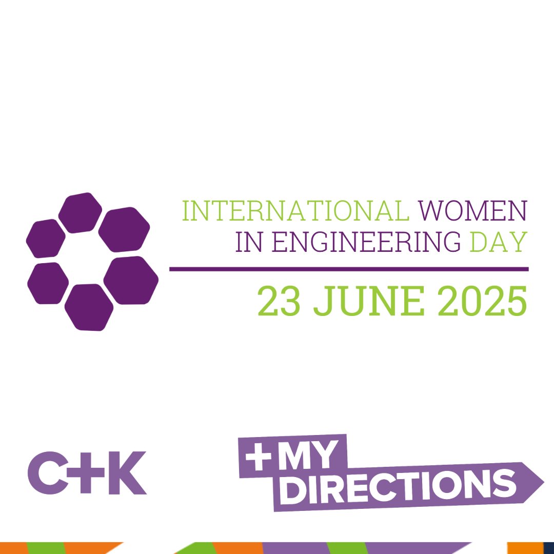 International Women in Engineering Day (INWED) celebrates the work that women engineers do &amp; hopes to encourage more women to consider taking up engineering as a career. 

At C+K we’ve been taking a closer look at engineering jobs ck.mydirections.co.uk/events/interna…

#INWED2025