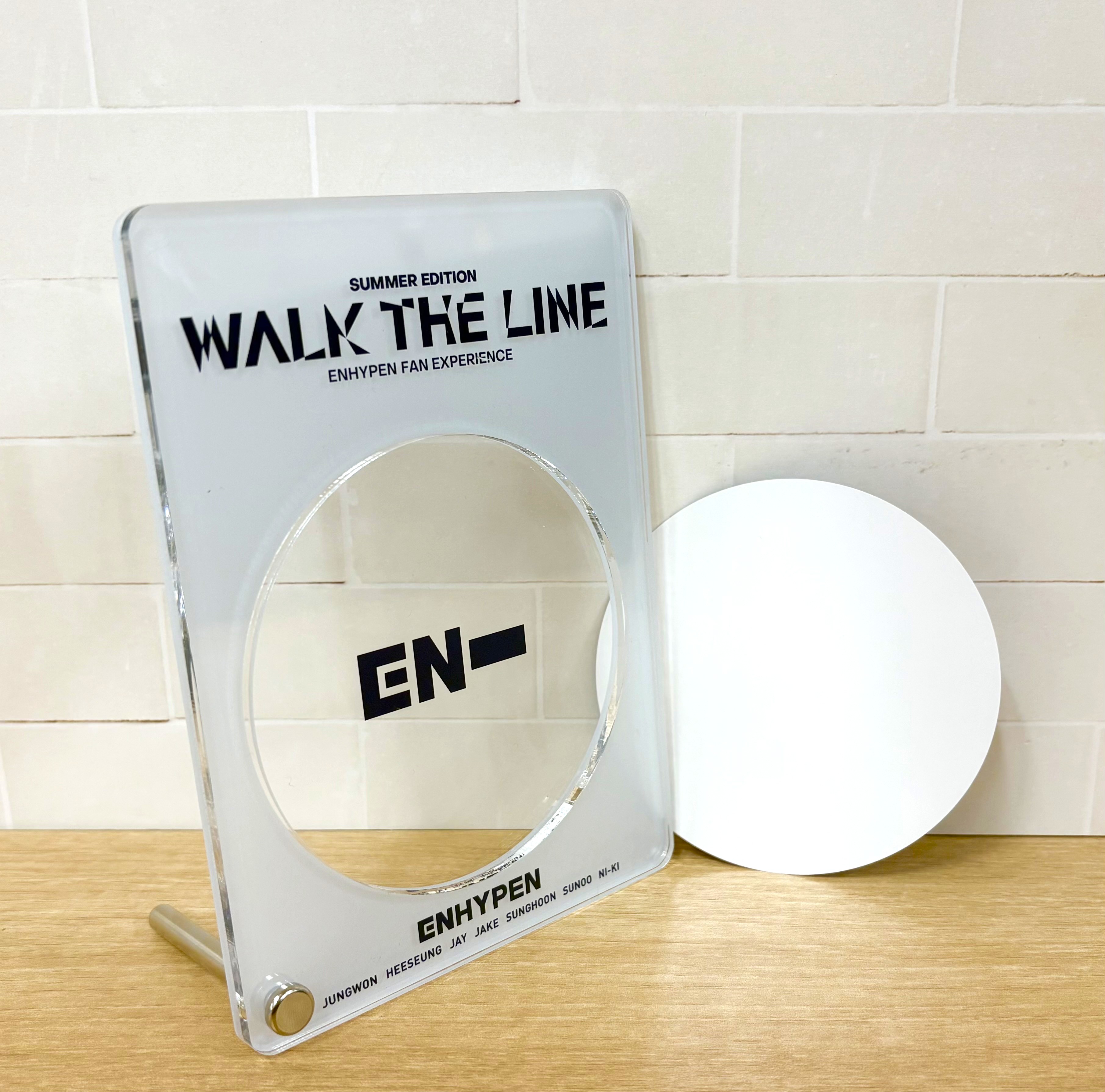 ENHYPEN line music コースター 宵 ENHYPEN 宵 shine on me コースター line music - メルカリ
