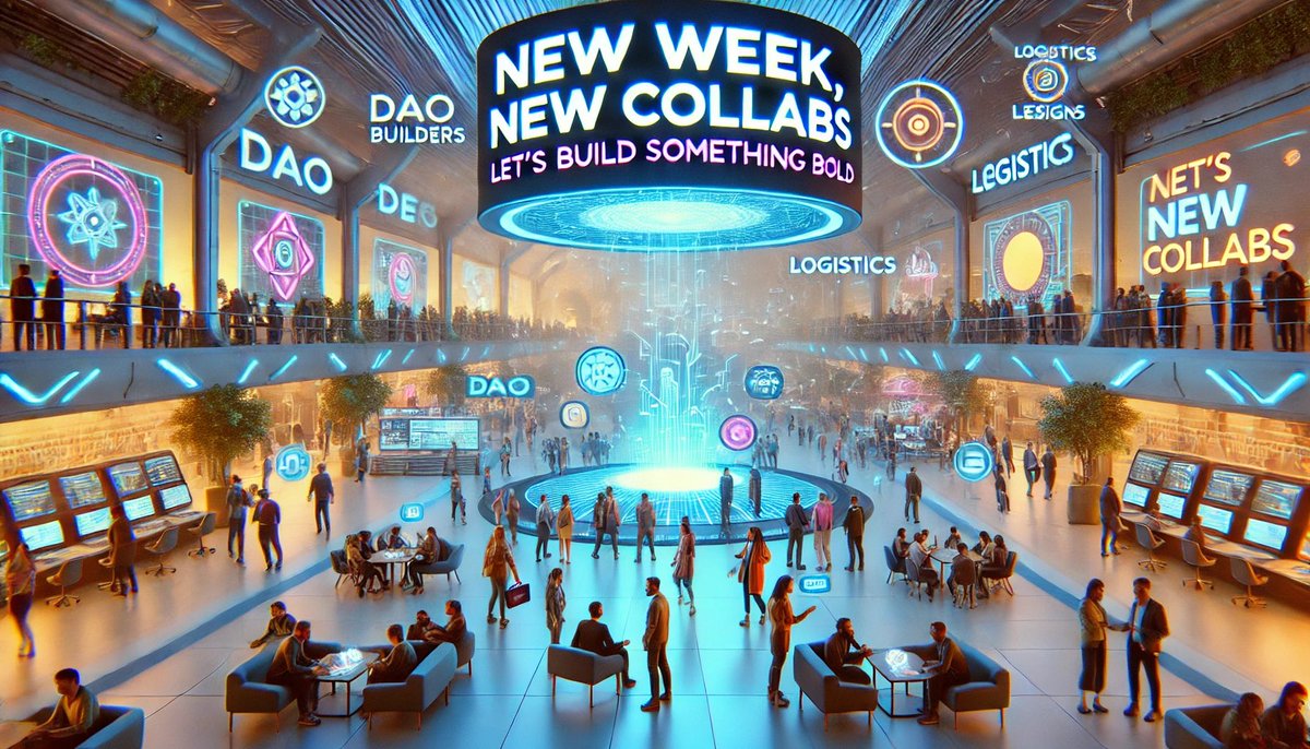 centre_collab's tweet image. 👋 New Week, New Collabs

At Collab Centre, every week brings new minds, new missions, and new momentum.

Say hey. Drop your project. Find your next co-founder.

Who are you building with this week?

#CollabCentre #NewWeekNewBuild #DAOlife #FutureOfWork