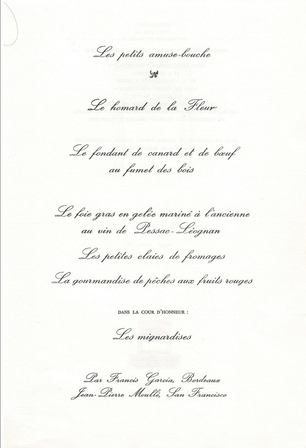 CharlesNF_no2's tweet image. Meant to have posted this on the 21st but forgot. Might interest some.....
As an aside, I bought quite a lot of the Riedel glasses that were used for dinner & still got them all.