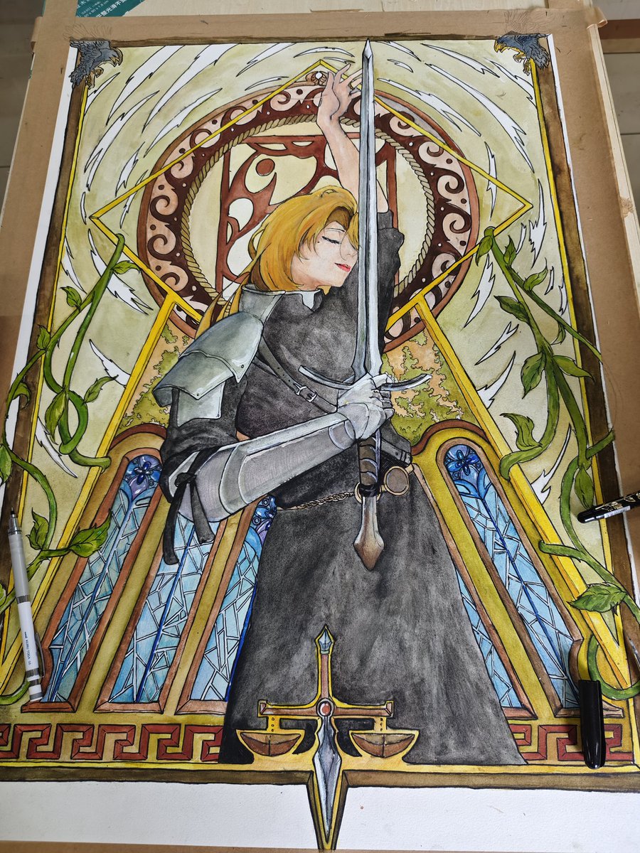 DemmoMichel's tweet photo. 『PALADIN』 https://t.co/InY4b9ij1C