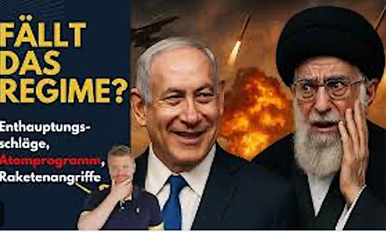 Führende Köpfe der US-Politik streben schon seit Jahrzehnten einen Regierungswechsel in Iran an. Im Juni 2018 schrieb die «NZZ» : «Der amerikanische Präsident [Trump] will in Iran einen Regimewechsel erzwingen.»
infosperber.ch/politik/welt/d… 
Bildquelle: © GroundNews