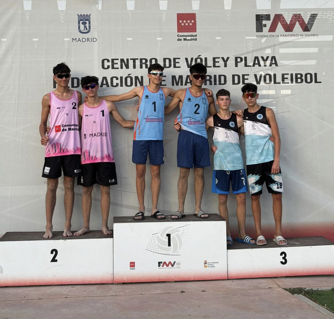 VoleibolLeganes's tweet image. 🥈 ¡Subcampeones de Vóley Playa! 🏐

Los Cadetes ÁLVARO APARICIO y JORGE CIUDAD-REAL logran la 2ª Posición en la Prueba 🔟 del Circuito Junior de Vóley Playa en la categoría Sub-19 💥

¡Enhorabuena EQUIPAZO! 🏖️❤️

#VamosLega 💙🤍
#MejorCanteraESP 💪🇪🇸