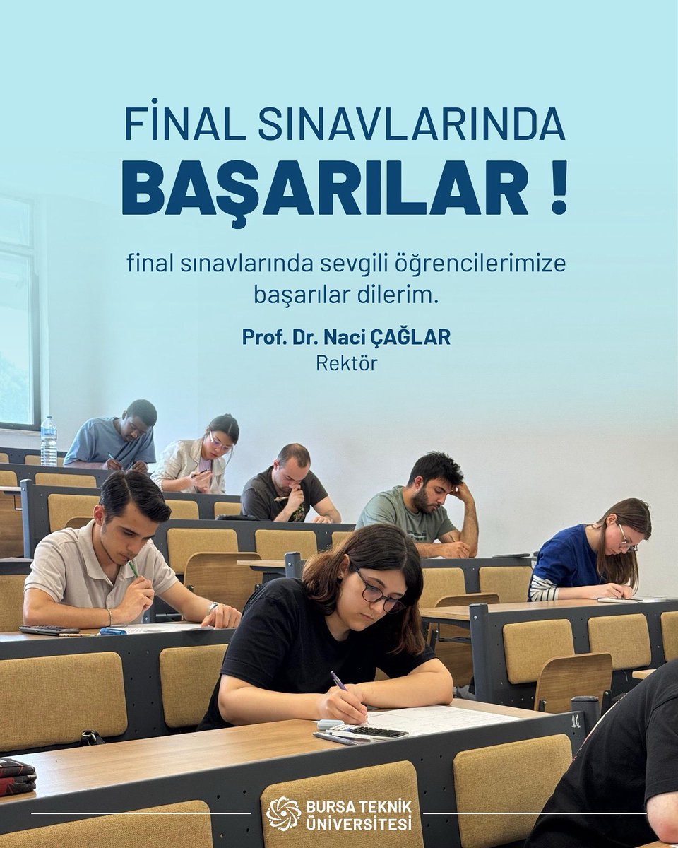 Tüm ögrencilerimize sınavlarında başarılar dileriz. 📚📝✍️