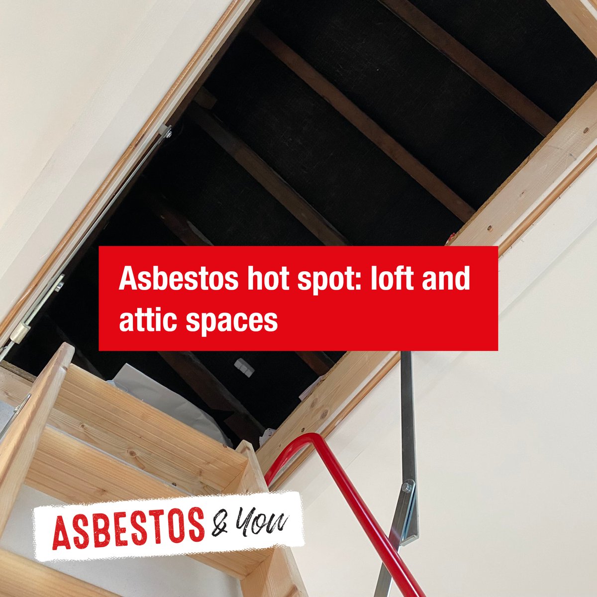 If you’re planning work at home this year, be aware that loft or attic spaces can have insulating products, asbestos cement and bituminous products that contain asbestos fibres.

See Asbestos &amp; You campaign for trades: workright.campaign.gov.uk/campaigns/asbe… 

#Asbestos #HomeImprovement #Trades