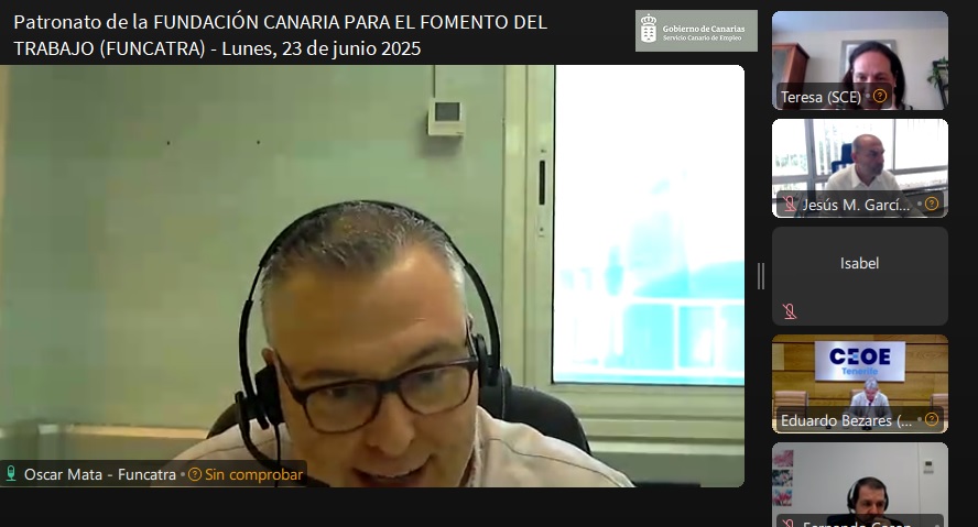 SCE Gobcan (@scempleo) on Twitter photo Reunión del Patronato de la Fundación Canaria para el Fomento del Trabajo #FUNCATRA en la que se ha realizado la aprobación de Planificación Estratégica de Funcatra 2025-28, previo a su autorización por parte del #GobCan, a propuesta de la <a href="/TurismoGobCan/">Turismo y Empleo Gobcan</a> #SCEmpleo <a href="/ceoetenerife/">CEOE-TENERIFE</a> Reunión del Patronato de la Fundación Canaria para el Fomento del Trabajo #FUNCATRA en la que se ha realizado la aprobación de Planificación Estratégica de Funcatra 2025-28, previo a su autorización por parte del #GobCan, a propuesta de la <a href="/TurismoGobCan/">Turismo y Empleo Gobcan</a> #SCEmpleo <a href="/ceoetenerife/">CEOE-TENERIFE</a>