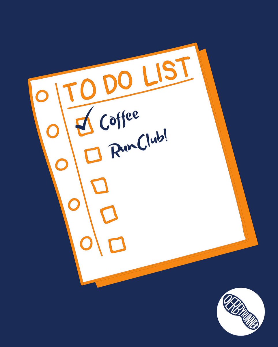 The perfect Monday to-do list? ☕️

Our magic little Shop is open 10am - 7pm 🛍️

And we’ll see you tonight for our #derbyrunnerrunclub! 🏃🏽‍♀️🏃🏽‍♂️

#derbyrunner #byrunnersforrunners #since1988