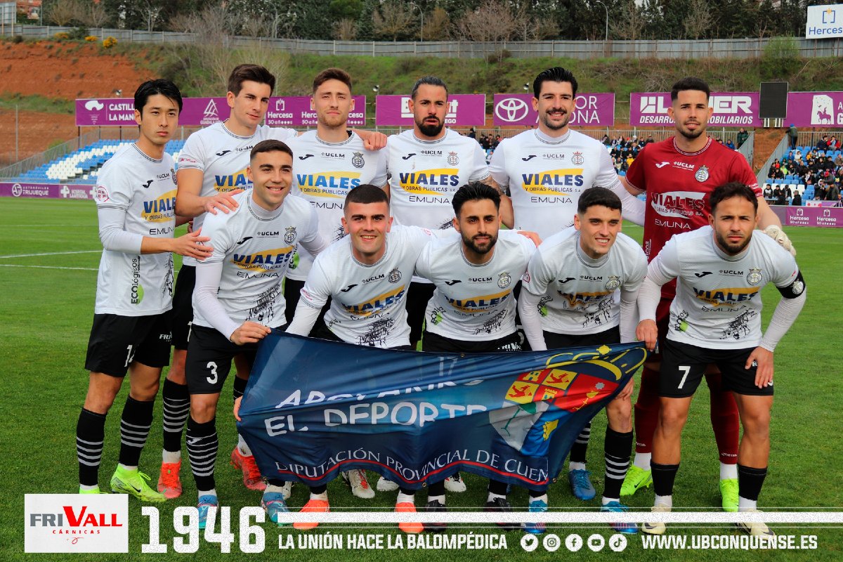 📢 #UBConquense❗ 

Buenos días #balompédicos 

Repaso a una temporada inolvidable:

La siguiente parada del frenético calendario nos llevaba a casa del líder y vecino Deportivo Guadalajara. 

¡Vamos Conquense! ⚪⚫
#UniónBalompédica #SegundaRFEF