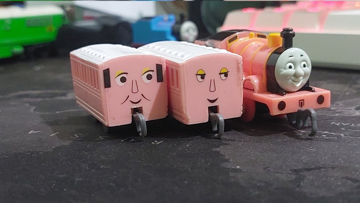 The pink train