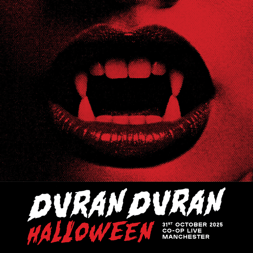 JUST ANNOUNCED: <a href="/duranduran/">Duran Duran</a>

Duran Duran are summoning all Halloween enthusiasts to show up, dress up, and celebrate All Hallows’ Eve here in Manchester!

<a href="/coopuk/">Co-op</a> members get first in line for tickets
Co-op Member Presale: 10:00 25 June 2025
General Sale: 10:00 27 June 2025