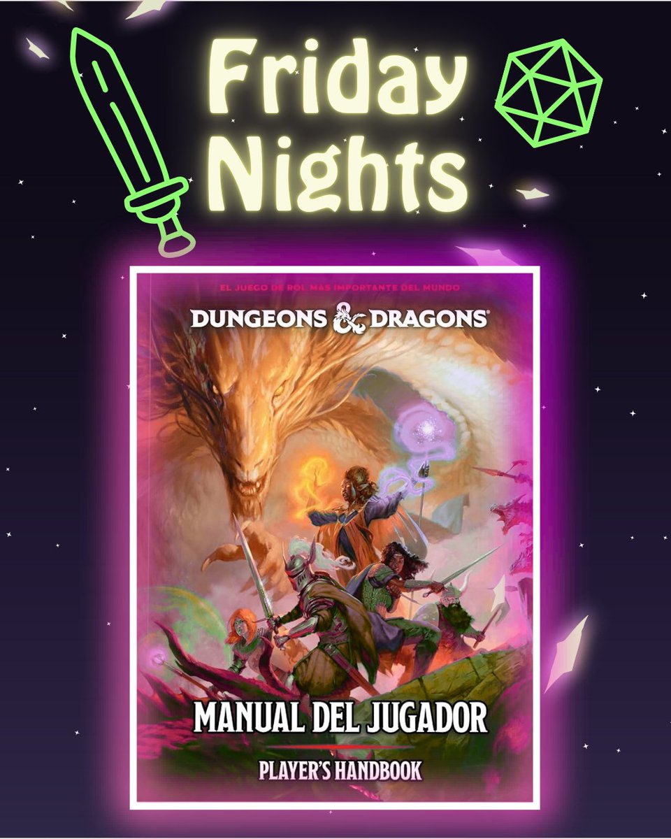alealleida's tweet photo. 📢¡Un poquito más de información sobre una de nuestras partidas de Dungeons &amp; Dragons! https://t.co/XZ917BcIH2