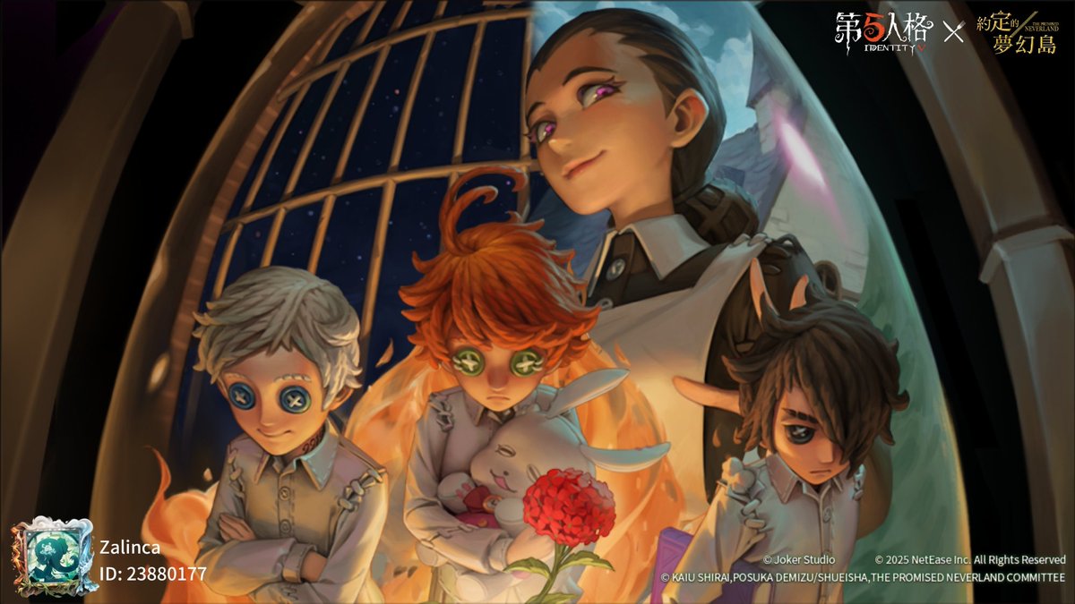 Enzai25's tweet image. 我在“第五人格”，快來和我一起玩吧！