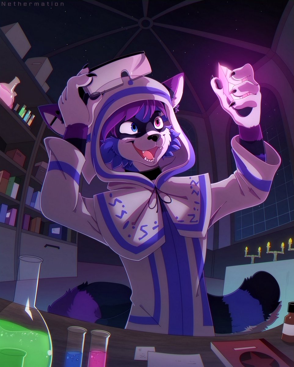 I‘m in the Science Cult for #Awoostria2025! 🧪
What cult did y‘all choose? 👀

🎨: by @/nethermation on insta! 💖