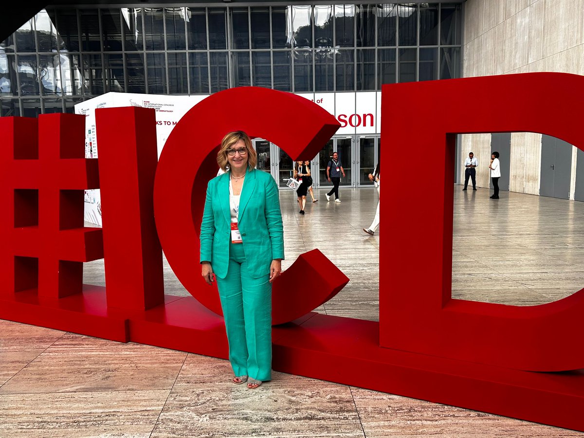 IREISGufficiale's tweet image. 🌍 Il San Gallicano protagonista all’#ICD2025 di Roma, che torna in Europa dopo 50 anni!
🔬 I nostri specialisti hanno portato il loro contributo su dermatologia clinica ed oncologia, AI, MST, malattie rare, estetica e molto altro.
📸 In foto la Prof.ssa Fargnoli, DS ISG