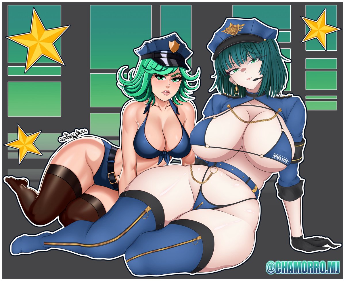 Senbonzakura (@senbonzakuraart) on Twitter photo Two beauties are ready to arrest you right here and now and don't even think about resisting😋😈
Collab with my talented friend <a href="/chamorro_mj/">Chamorro.mj</a> ❤️
#OnePunchMan #fubuki #tatsumaki Two beauties are ready to arrest you right here and now and don't even think about resisting😋😈
Collab with my talented friend <a href="/chamorro_mj/">Chamorro.mj</a> ❤️
#OnePunchMan #fubuki #tatsumaki