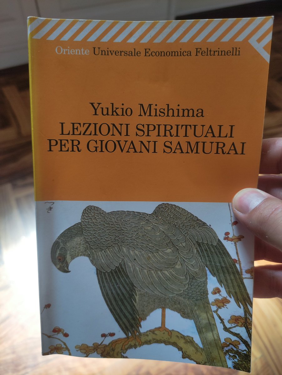 Faccio compagnia alle nipoti.

Nel frattempo leggo "Lezioni spirituali per giovani samurai" di Yukio Mishima.