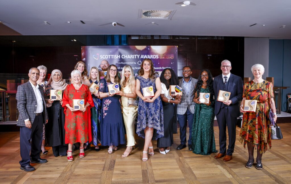 An honour to be winners alongside such incredible people! 👏🌟 #ScotCharityAwards