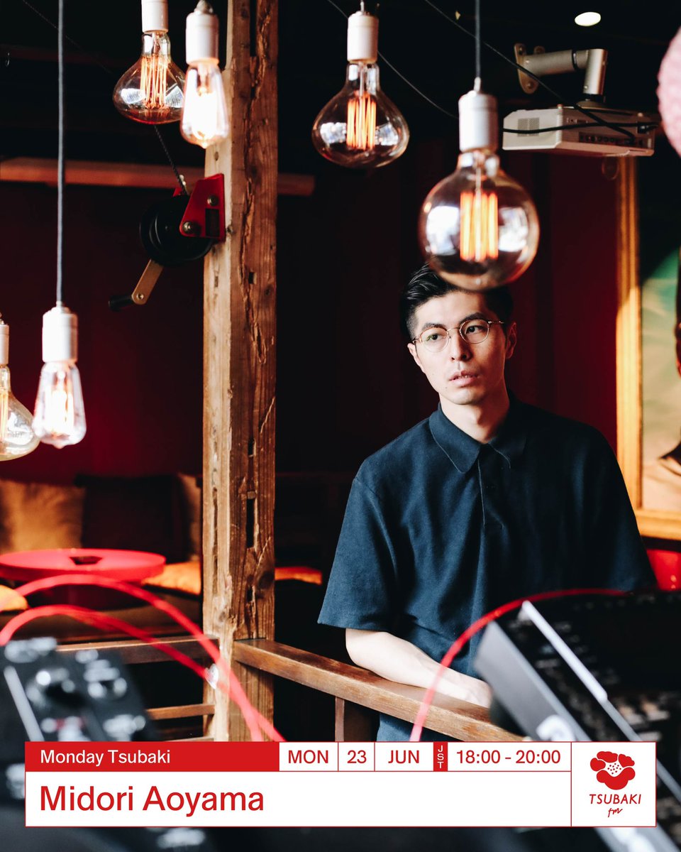 tsubakifm's tweet image. Monday #tsubakifm🌇🎶Hosted by Midori Aoyama with Nadya Abdella (Reform Radio). Broadcasting from 18:00-20:00(JST) @oiran_shibuya Tune in⏩ tsubakifm.com
