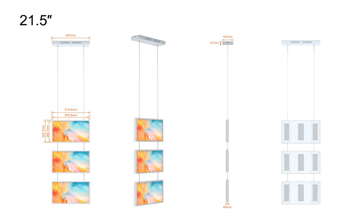ITDDisplay's tweet image. ITD’s 21.5″ window‑facing screens are ultra‑bright (1,500–2,000 nits), auto‑dim, ultra‑slim &amp;amp; weather‑proof (–20 °C to 70 °C). Quiet (&amp;lt;25 dB), sleek installs, zero sun distortion. Ideal for real‑estate, retail &amp;amp; outdoor signage. #DigitalSignage #HighBrightness #RetailTech