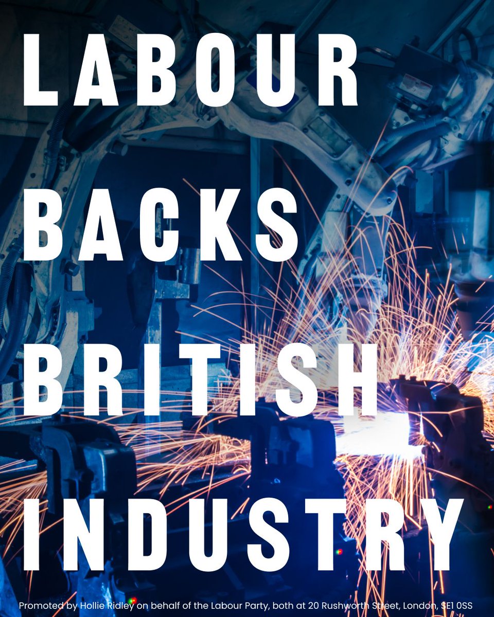 A proud, self-reliant, secure country, where opportunity, jobs and wealth are spread fairly.
 
That is what Labour’s industrial strategy will create.