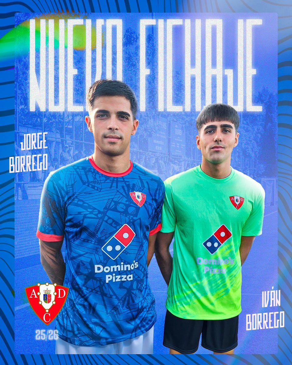 🖋️ ғɪᴄʜᴀᴊᴇ II Los hermanos Jorge e Iván, nuevas incorporaciones para el primer equipo 👏

Jorge, extremo de mucha calidad con experiencia en 2da y 3ra RFEF ✈️

Iván, portero de grandes reflejos y agilidad 🧤

¡Bienvenidos! 💙
#VamosCala