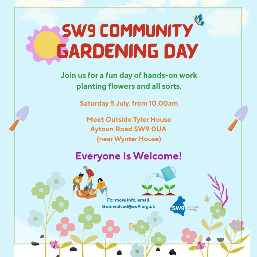 Please join us as we start planting our Community Garden sw9.org.uk/news/news/2025…
