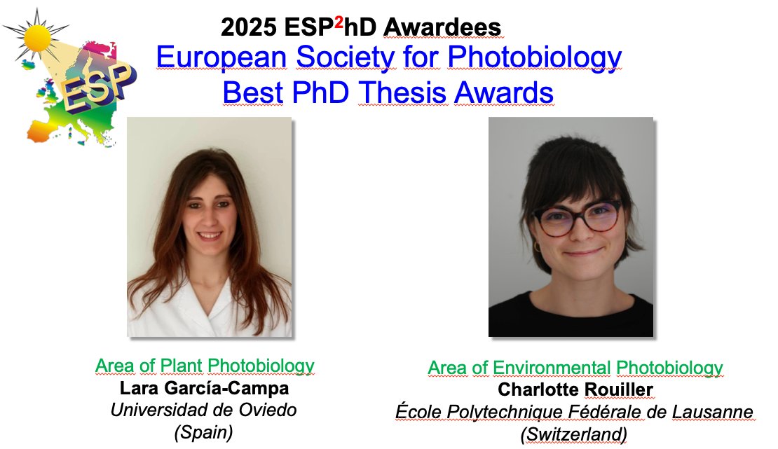 European Society for Photobiology tweet media