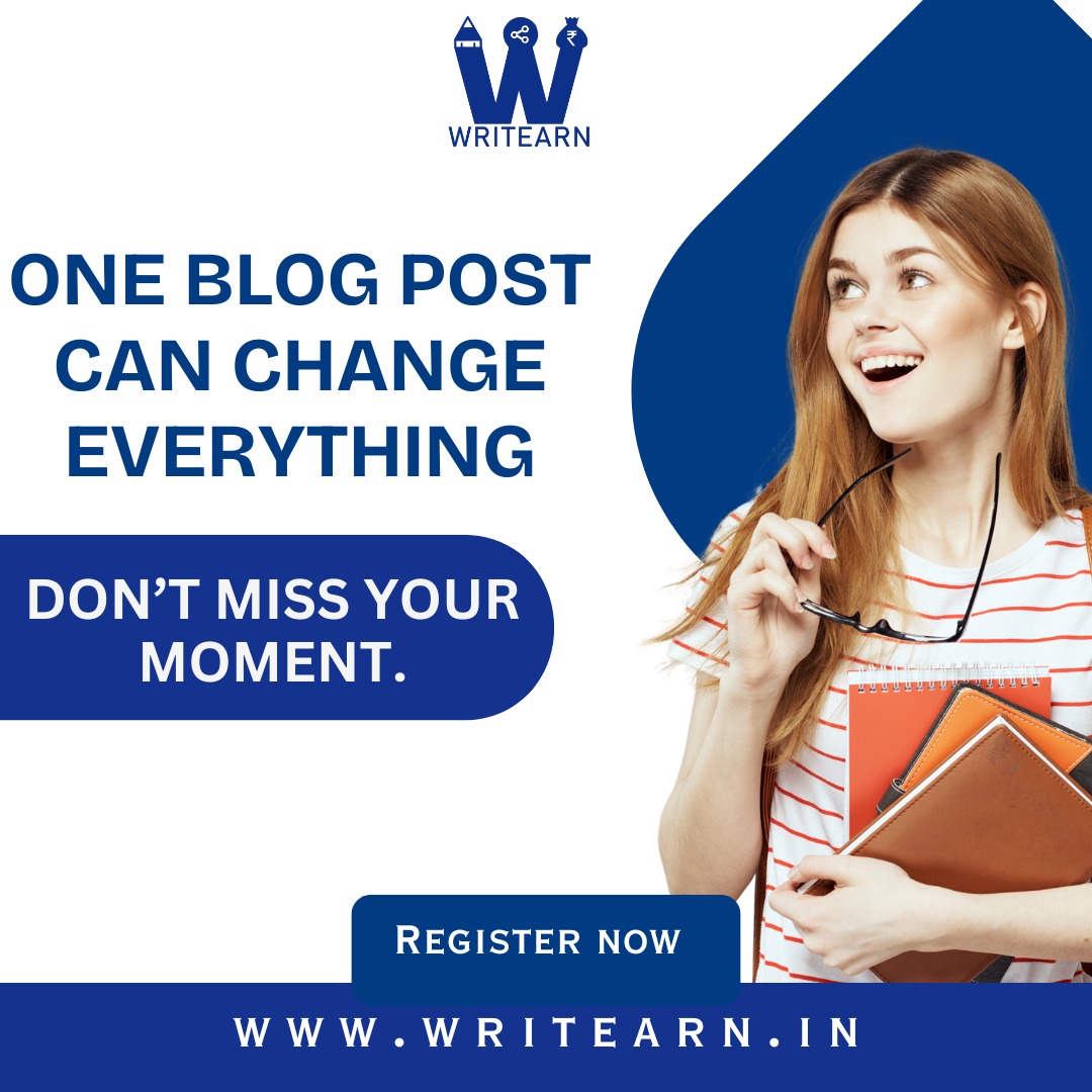 writearn's tweet image. One blog post can change everything—don’t miss your moment.

#Writearn #blogg #blogginglife #writearnmoneysource